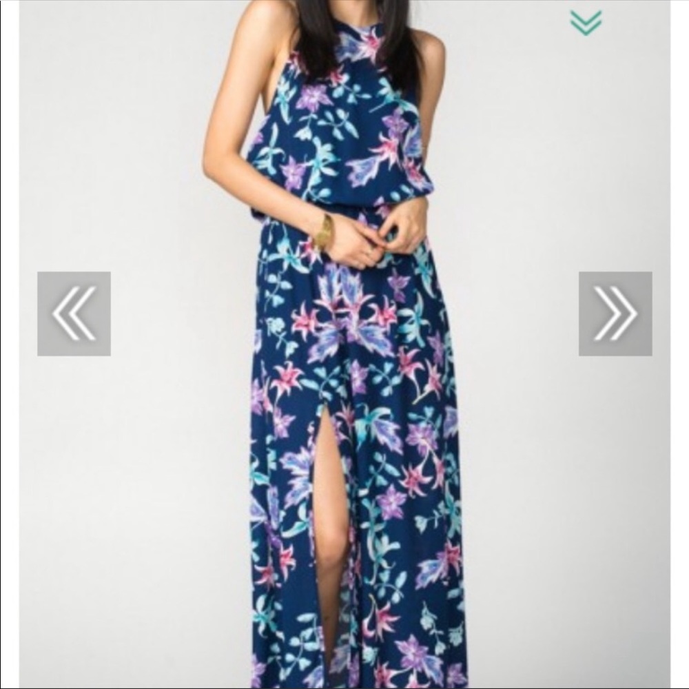 Show me Your MuMu Halter Dress